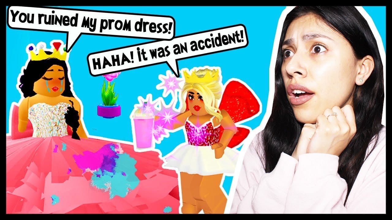 The Bully Ruined My Prom Dress I Have Nothing To Wear To Prom Roblox Royal High School Aussieprom Com - baby keisha roblox